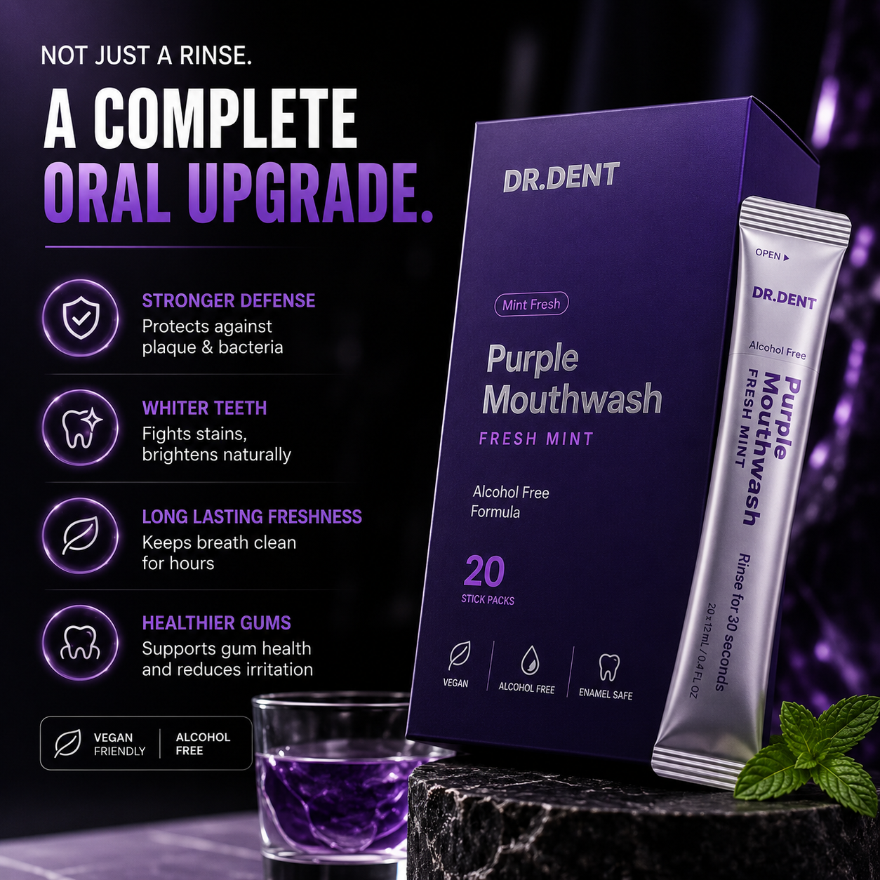 PurpleGlow™ Mouthwash