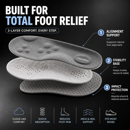 CloudStep™ Foot Relief Insoles ☁️👟