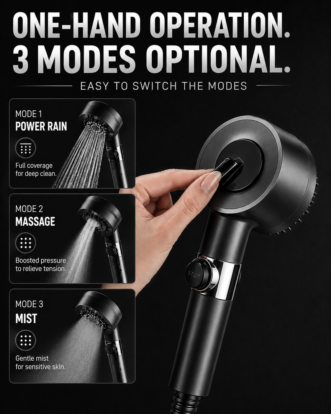 High Pressure Filter Shower