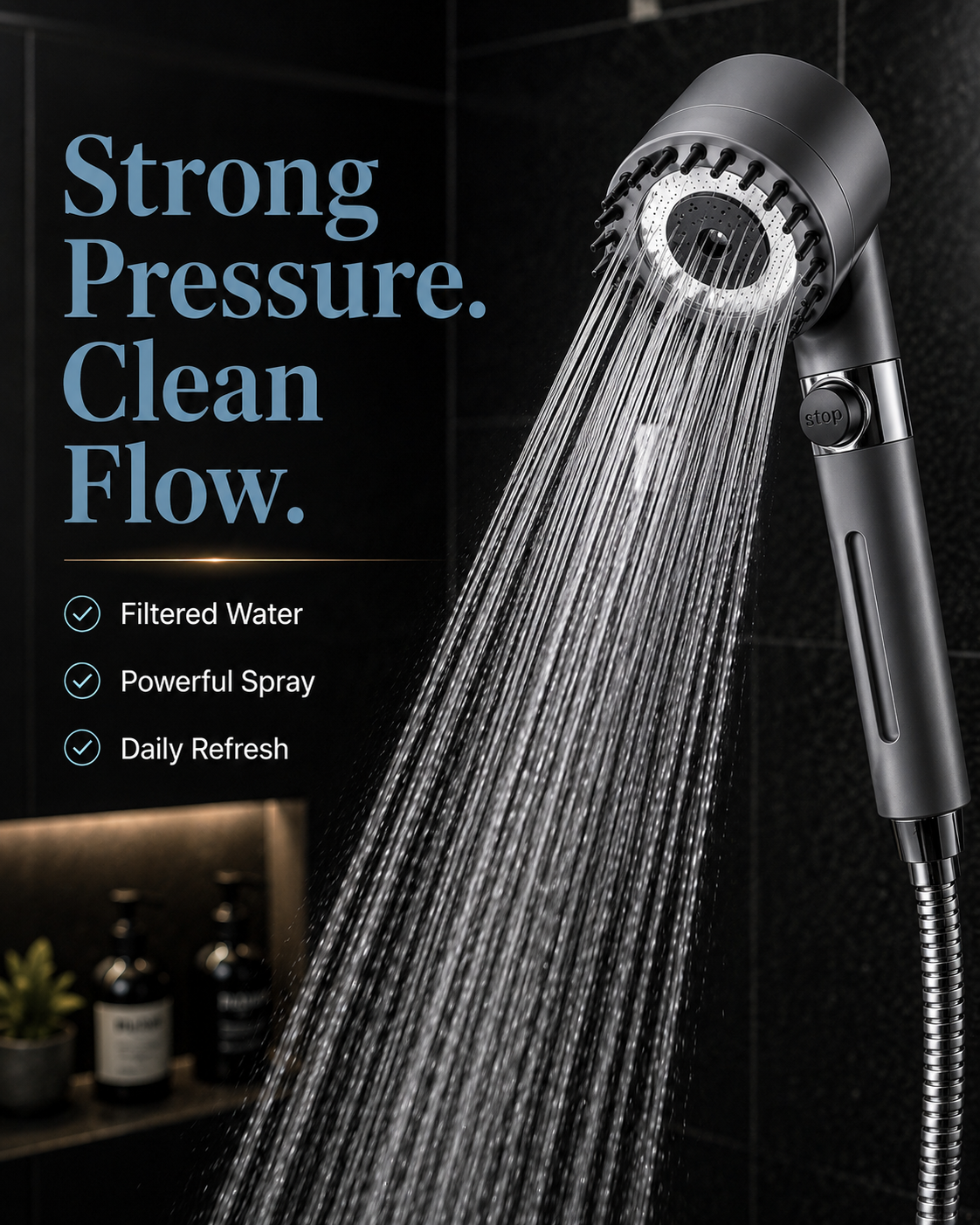 High Pressure Filter Shower