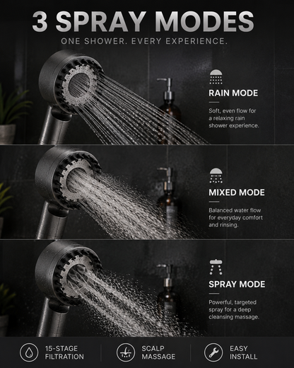 High Pressure Filter Shower