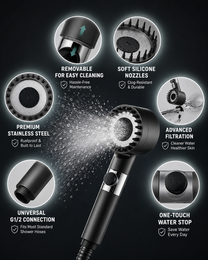 High Pressure Filter Shower