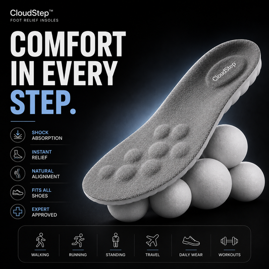 CloudStep™ Foot Relief Insoles ☁️👟