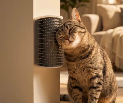 Self-Grooming Cat Corner Brush