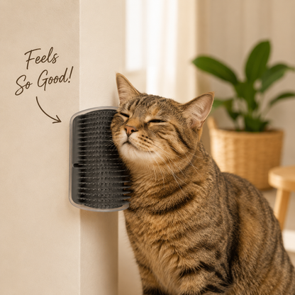 Self-Grooming Cat Corner Brush