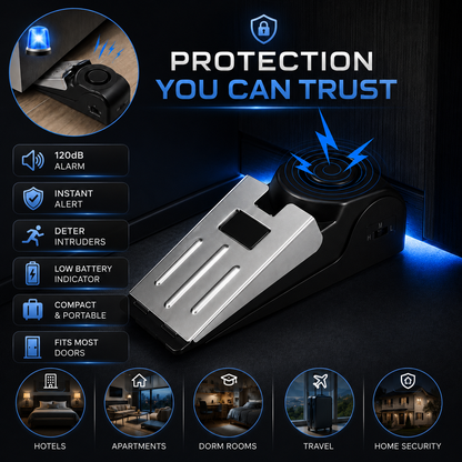 NightLock™ Portable Door Alarm